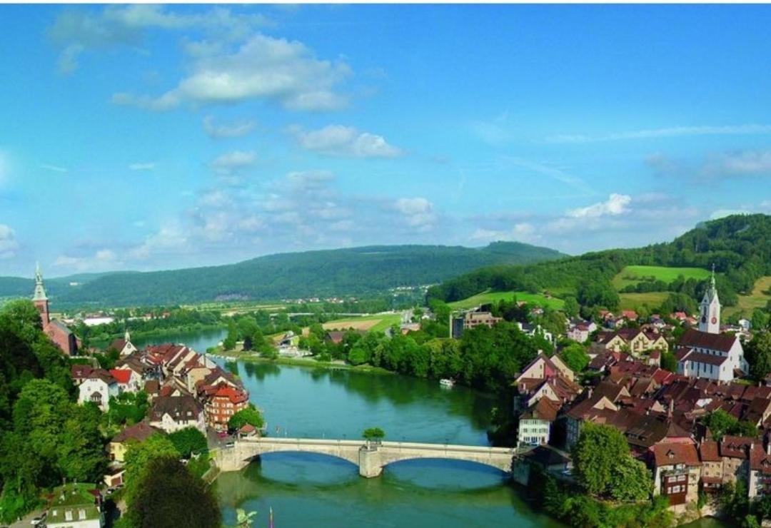 Apartment An Der Schweizer Grenze เลาเฟนเบิร์ก ภายนอก รูปภาพ